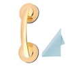 TUFENG Suction Cup Handle Door Handle Window Handle, No Construction