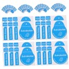 KOMBIUDA 200Pcs Phone Film Sticking Tool Dust Removal Stickers for