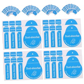 KOMBIUDA 200Pcs Phone Film Sticking Tool Dust Removal Stickers for LCD Screen Cleaning Residue Dust Absorber for Phones Tablets and Laptops