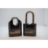 Sesamee K637 4 Dial Bottom Resettable Combination Brass Padlock with