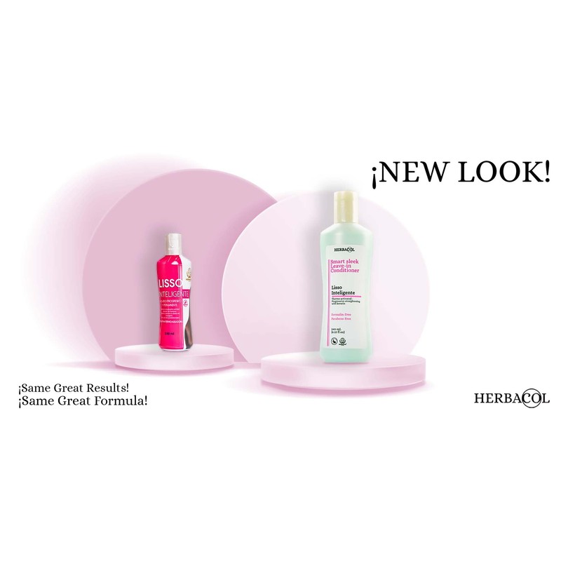 Herbacol Lisso Inteligente | Leave-in Cream | Natural Keratin Treatment