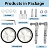 MIDOGAT Bicycle Training Wheels, Training Wheels for 20 inch Bike,
