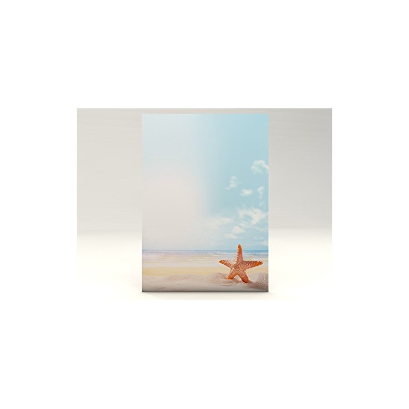 Summer Vacation Beach Starfish Paper DIN A4 20 Sheets 90