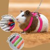 HOKABLE 2 Pack Adjustable Hamster Leash Harness for Harness for