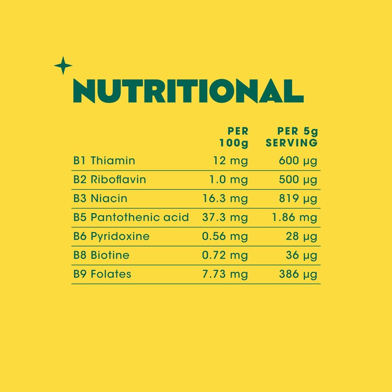 Nutritional Yeast Flakes - Immature Cheese Flavour | Gluten Free