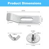 Sink Clips Kit,Sink Mounting Kit Bracket,Undermount Sink Clip,Kitchen Sink Mounting