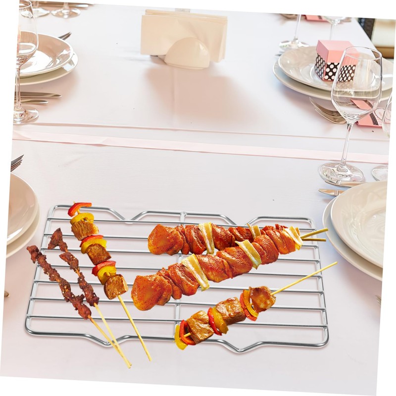 Ipetboom Stainless Steel Baking Rack for Bbq Grilling Oil Dripping