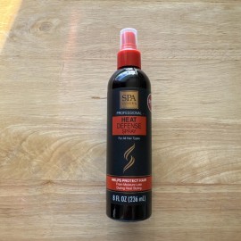 Spa Luxury Heat Defense Hair Spray-Protect & Shine Mist  8oz-For All Hair Types