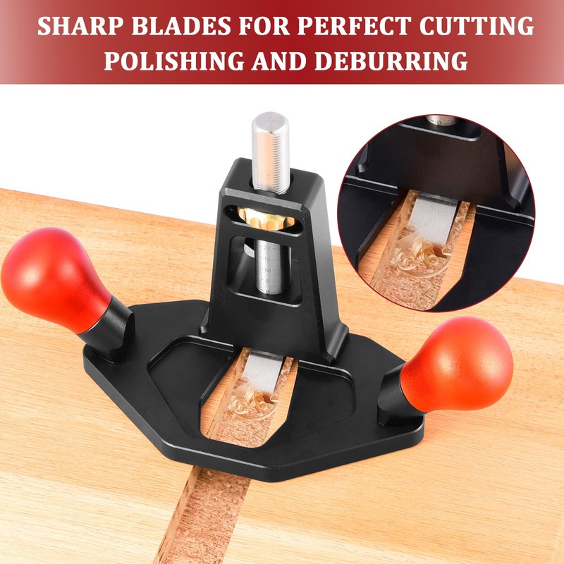 PEESHON Hand Milling Planer, Basic Planer, Single-Handed Plane with Adjustable