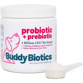 Probiotics for Dogs, Prebiotics Powder Containing FOS, 7 Strains, Supports Gut Microbiota, Digestion, and Immune System / 프로바이오틱스 반려견용 프리바이오틱스 파우더 FOS 함유된 7가지 균주 장내 세균총 소화 면역 지원