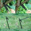Suzile 48 Pcs Tree Stake Kit, Heavy Duty Tree Staking
