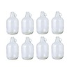 Fastrack 8-Pack 1 Gallon Glass Jug (128 oz) WITHOUT CAPS