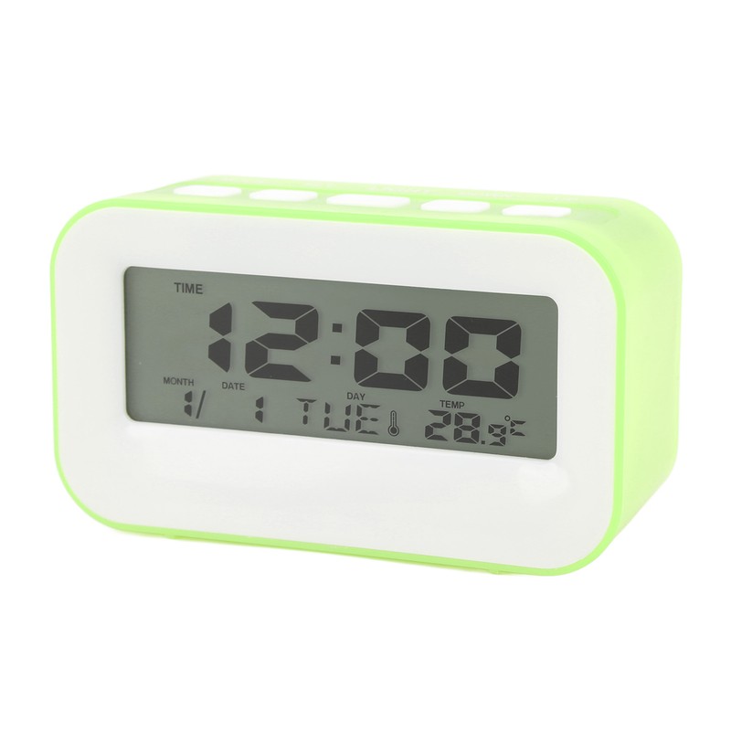 LCD Kids Alarm Clock Backlight Musical Alarms Countdown Timer Function