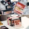 Niurewan Organizador De Paleta De Maquillaje Acrílico, Paquete De 2