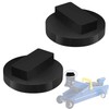 HREDZEO Jack Pad,2 Pcs Black Car Rubber Jack Pads Tool