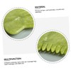 Healvian 1PC Jade Comb Gua Sha Board Natural Jade Massage