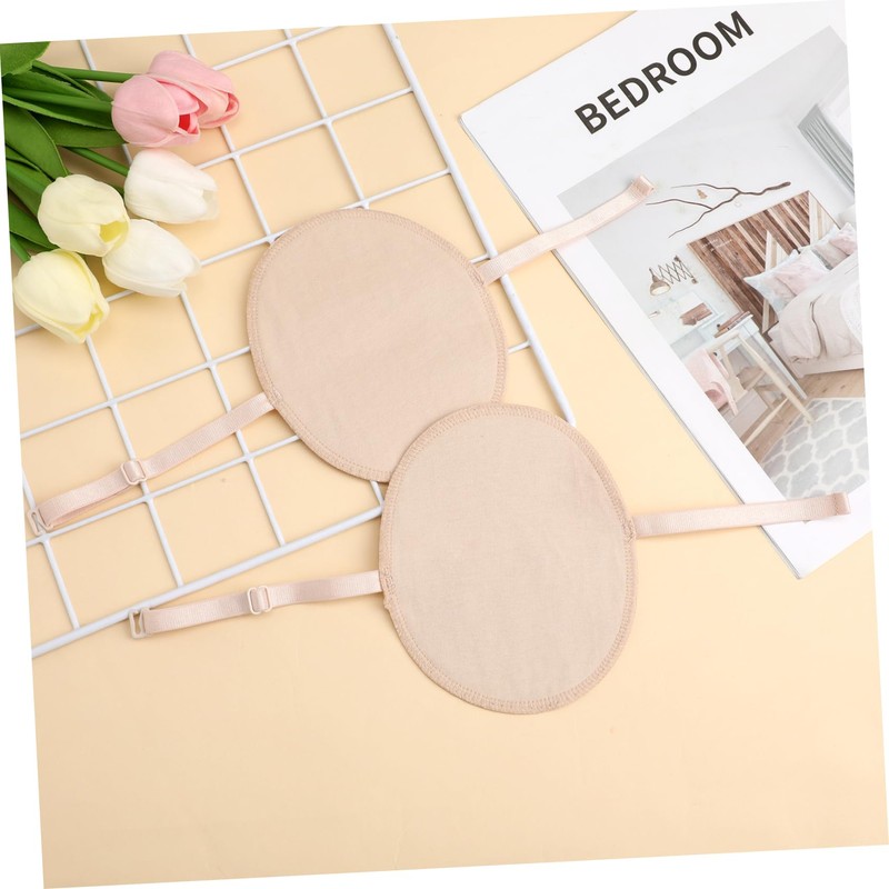 NOLITOY 2 Pairs Underarm Absorbent Pads Reusable Stickers Perspiration Patches