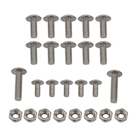 Carbpro 25 piece for yamaha banshee fender bolts screws nut mount kit plastics hardware