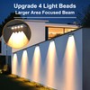 AUDLES Solar Fence Lights Outdoor, 8 Pack Fence Lights Solar