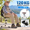 Folding Walking Cane with Seat for Outdoor Rest – Portable