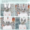 Seenelling 13 Pcs DIY Dino Mask Kit Hard Plastic Dinosaur