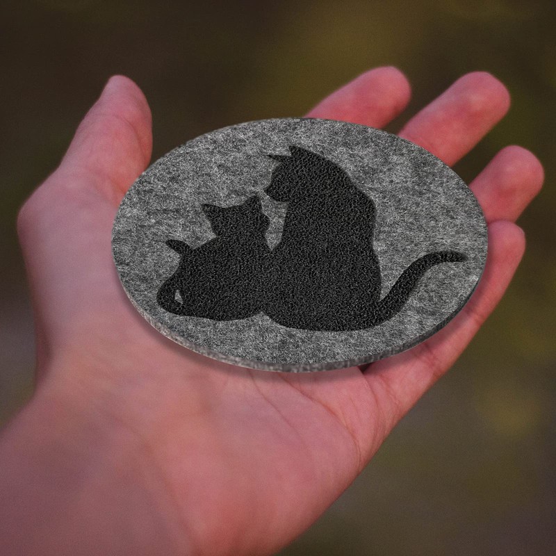 Car Coasters for Drinks Absorbent，Cute Car Accessories for Women and