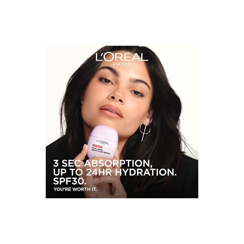 L'Oreal Paris Moisturiser, Korean Inspired Revitalift Filler SPF30, 40ml |