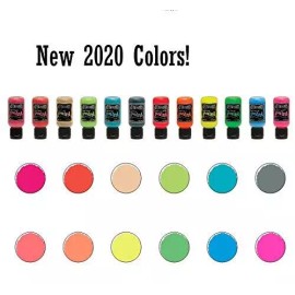 PTP Flash Deals Dylusions Paints Bundle - Flip Cap Art Journal Ready Waterproof Blendable with