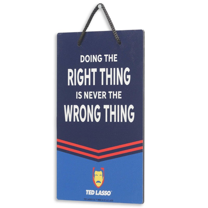 Ted Lasso Doing the Right Thing Is Never the Wrong