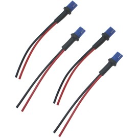 SYCZIOHU T10 Male Socket Extended Wire Connector for Car Turn Signal, Brake Light and Daytime Running Light (4 PCS)