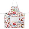 JNIAP Canada Cooking Apron Canadian Kitchen Apron Canada Maple Leaf