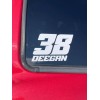 719 Designs Deegan 38 Die-cut Car Window Sticker, Buy 2