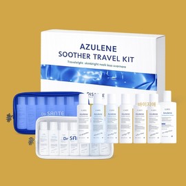 Santé Azulene Soother Travel Kit (7 types x 50ml) Travel facial cleansing tool / 상떼 아줄렌 수더 트래블 키트 (7종x 50ml) 여행용 세안도구