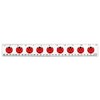 Lady Bug Ladybug Insect 12 Inch Standard and Metric Plastic