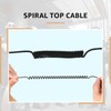 Retevis Two Way Radio Earpiece with Mic, Retractable coil Earpiece