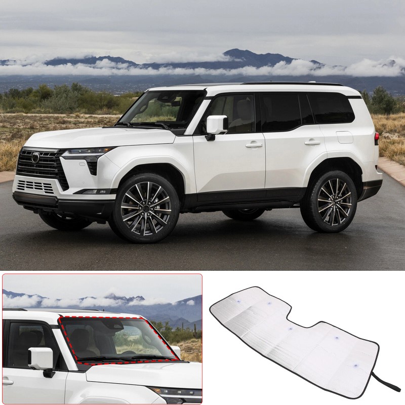car-attention Front Windshield Cover Sun Shade Protective Cover For Lexus