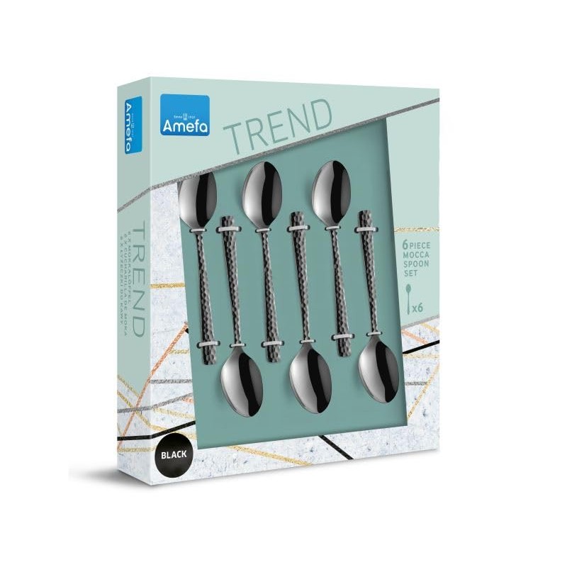 Amefa Felicity Mocha/Espresso Spoon Set of 6 | PVD Coffee