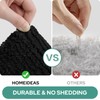 HOMEIDEAS Bathroom Rugs Sets 2 Piece, Soft and Water Absorbent