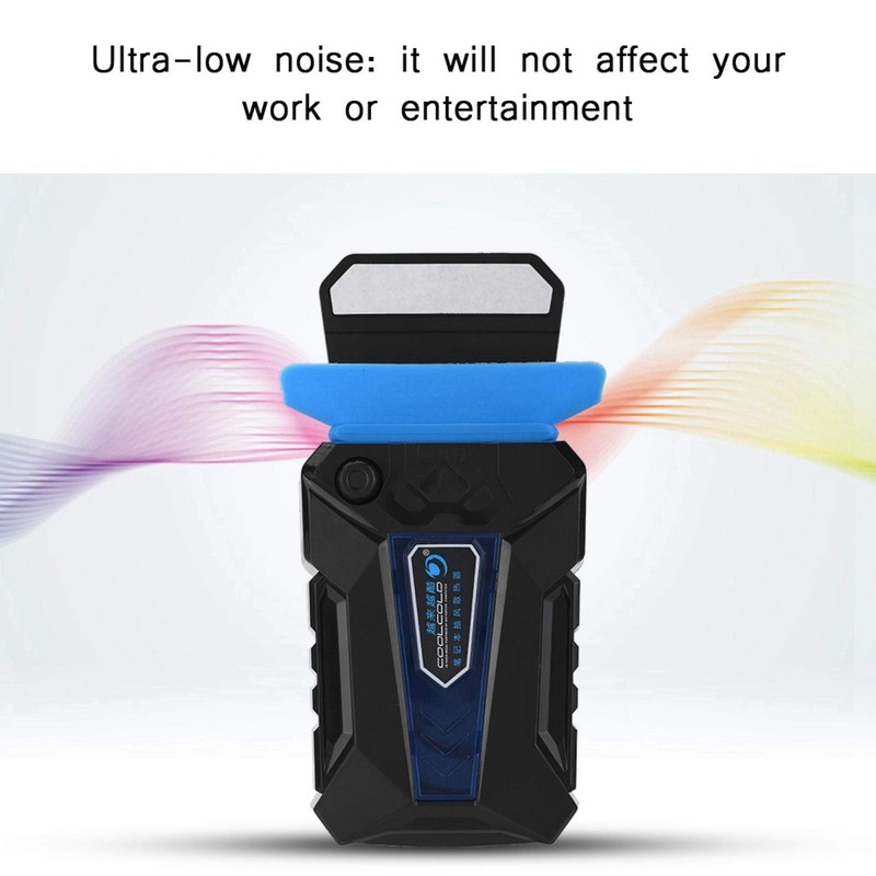 Socobeta Fan Cooler User-friendly 5V Large Wind for Laptop Notebook