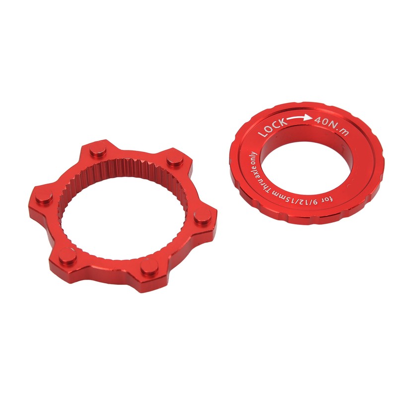 CANSUCC Bike Hub Disc Brake Center Lock Adapter Aluminum Alloy
