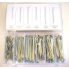 NO NAME 144pc LONG COTTER PIN ASSORTMENT SET EXTRA LARGE