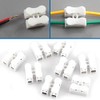 100pcs 5A 220V 2 Pin Push Quick Wire Cable Connector