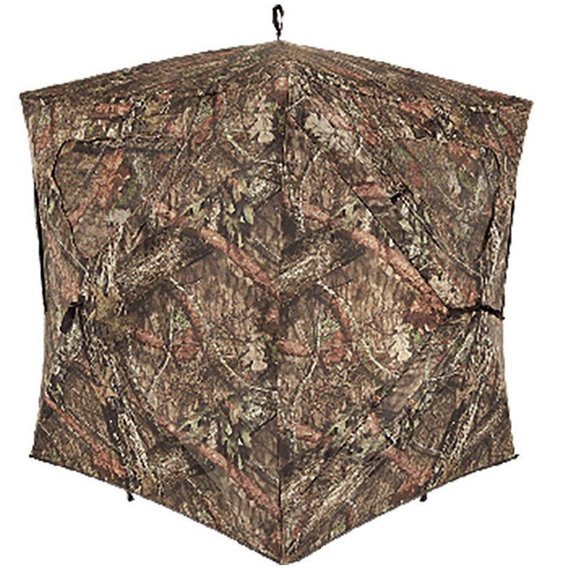 Ameristep Silent Brickhouse Ground Blind Mossy Oak Break Up