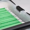 IRIS USA File Box File Organizer w/Wing Lid for Letter/Legal