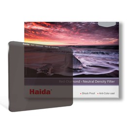 Haida Square ND Filter 100 x 100mm Multi-Coated Optical Glass Nano Coatings Neutral Density Filter Red Diamond ND 1.8 64x Filter (6-Stop)