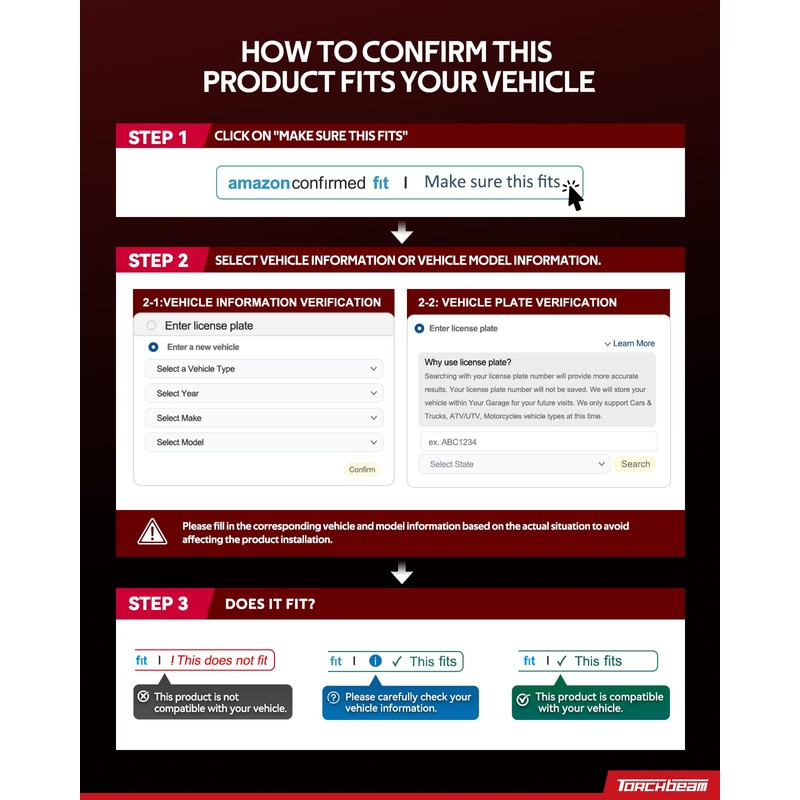 Torchbeam Set of 6 UF648 Ignition Coils Packs and Double