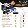 ORBLUE Garlic Press Stainless Steel - Premium Professional Grade Garlic