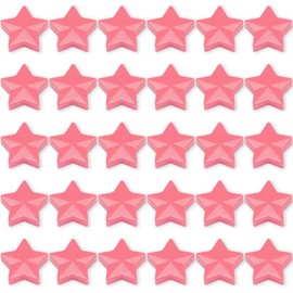 ZDZBLX Fridge Magnets Strong Magnet, 30 Pcs Magnet Small Magnets Whiteboard Magnets Heavy Duty Magnets for Crafts, Mini Tiny Cute Fridge Magnets for Adults,Notice Board Magnets for Fridge (Star, Pink)