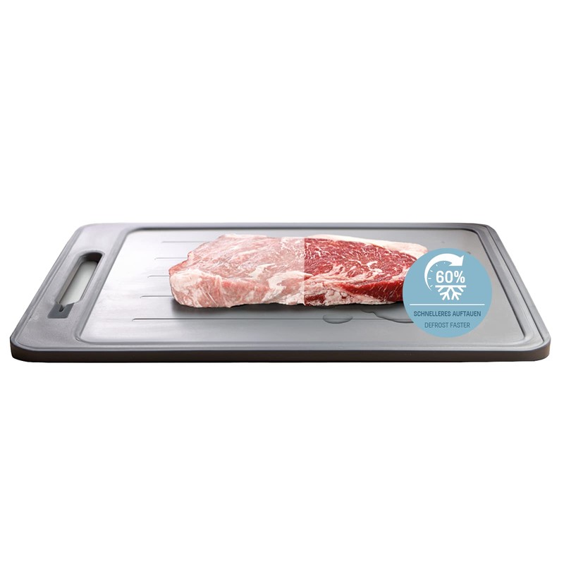 Coolinato 2 in 1 Chopping Board and Defrosting Plate, Defrosting