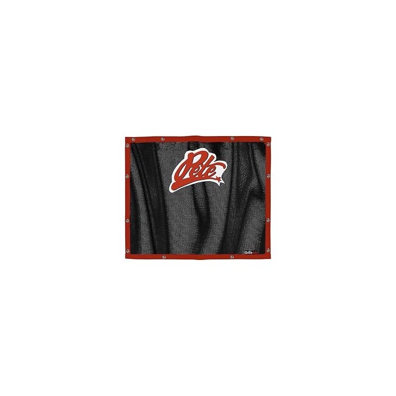 Premium Red Pete Bug Screen Fits Peterbilt 379 Long/Extended Hood